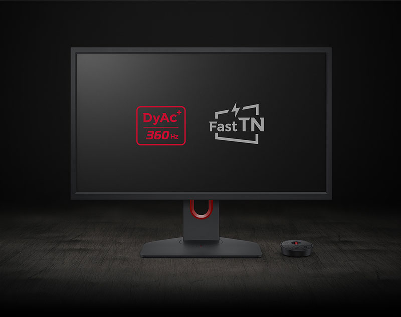 Xl2566k With The Exclusive Dyac⁺™ Technology On Top Of 360hz Refresh Rate On A Tn Panel,