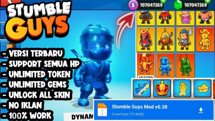 Cheat Stumble Guys Unlimited Token 2
