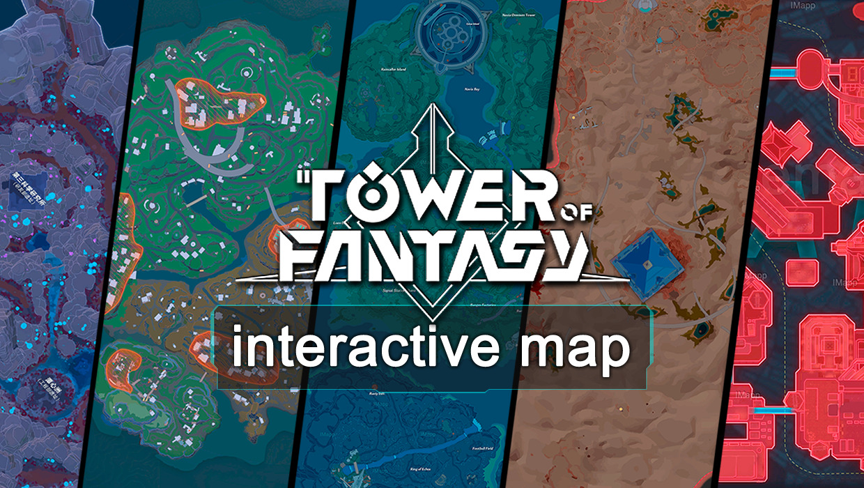 Link Tower of Fantasy Interactive Map - Dafunda.com