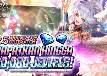SaGa RS Rayakan 2.5 Anniversary dengan Banyak Bonus Kepada Para Pemain