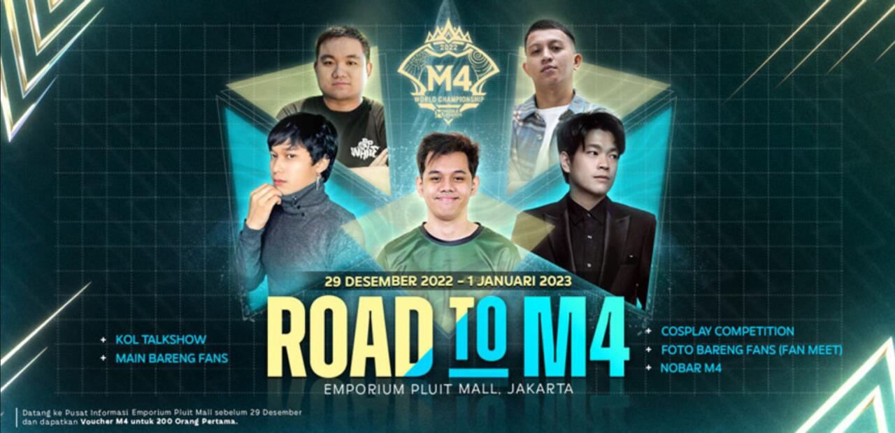Moonton Gelar "Road to M4", Undang Banyak Influencer Terkenal 10 Moonton Gelar “Road to M4”, Undang Banyak Influencer Terkenal