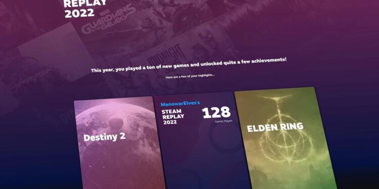 How to Make Steam Replay 2022, Show off Your Best Games! 1 Steam Replay 2022