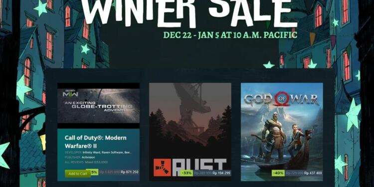 Steam Winter Sale 2022 Has Begins - Dafunda.com