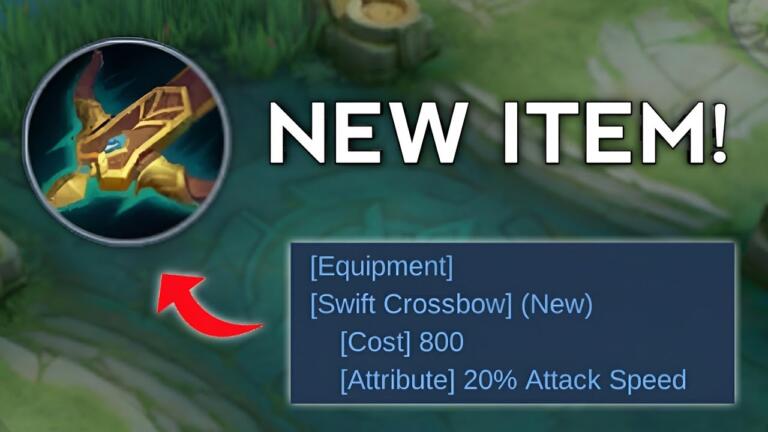 Swift Crossbow, Item Baru Mobile Legends yang Bikin Marksman Semakin Sakit