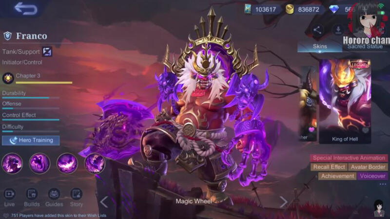 cara mendapatkan skin franco legends 3