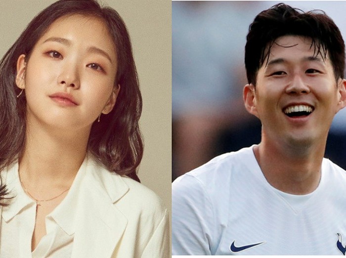 Kim Go Eun & Son Heung Min | detikHOT