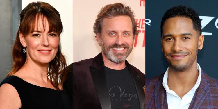 Rosemarie DeWitt (kiri), Rob Benedict (tengah), dan Elliot Knight (kanan) gabung The Boys Season 4 | The Wrap