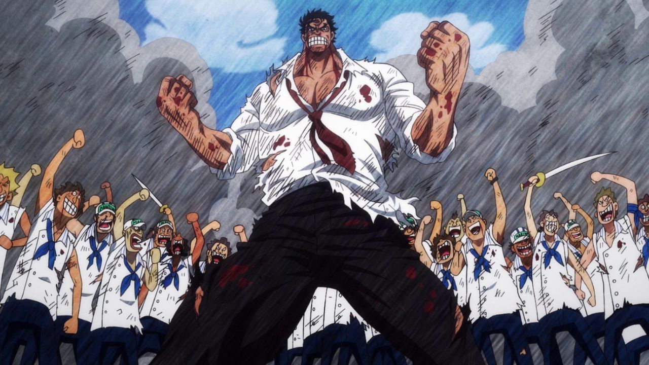 Who is Monkey D. Garp in One Piece?