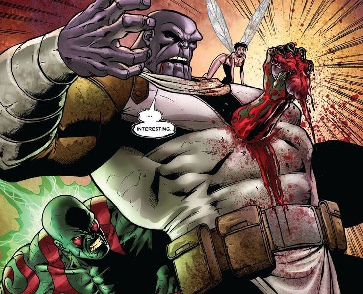 Dibunuh Oleh Drax | kematian Thanos paling sadis