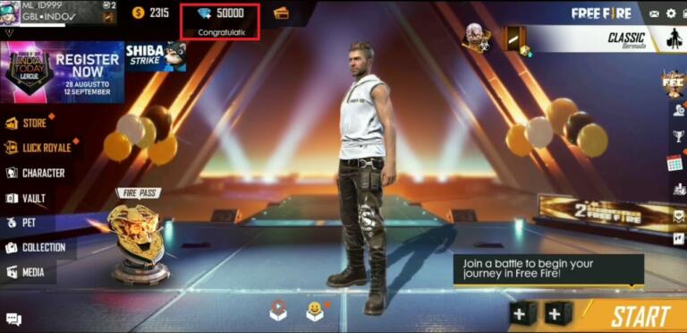 Free Fire Script 8400 | TEKNOINAJA