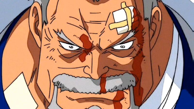 Garp Manages to Help Koby But He's Injured
