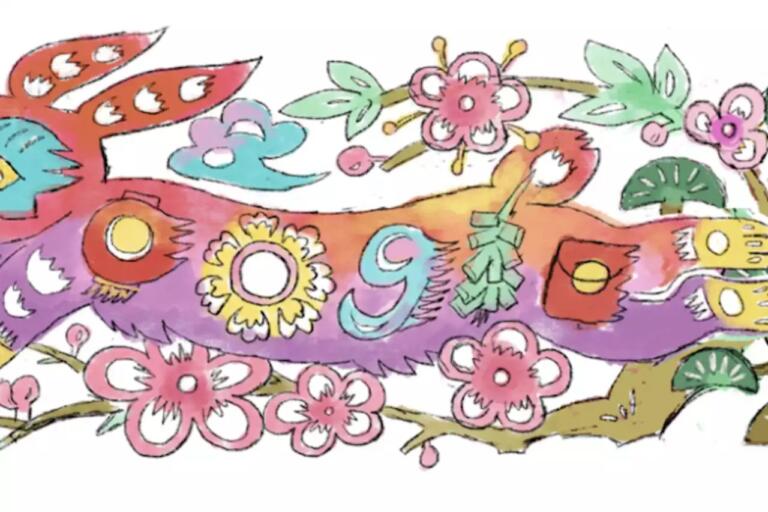 Google Sajikan Doodle Bertema Hari Imlek Pada Hari Ini