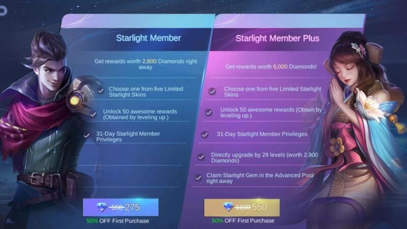 Membeli Starlight | cara mendapat Border Avatar Mobile Legends