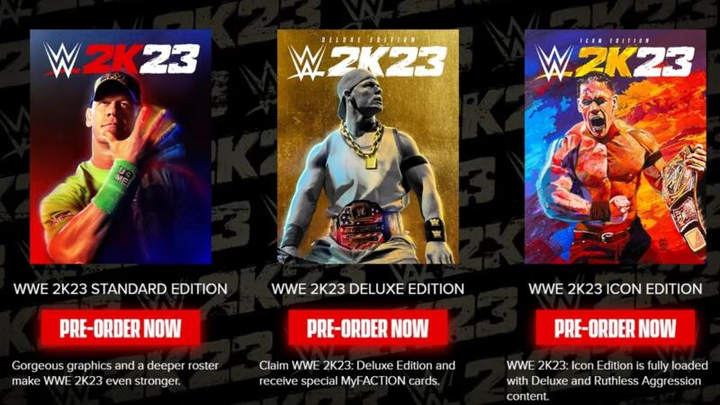 WWE 2K23 Jhon Cena Cover