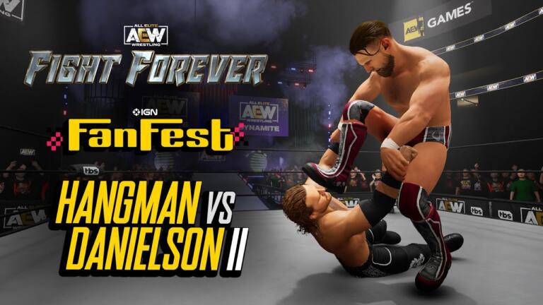 AEW: Fight Forever Pamer Trailer Gameplay Hangman vs Danielson