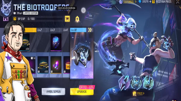Detail Bocoran Booyah Pass FF Season 3 Maret 2023, Ini Dia Temanya!