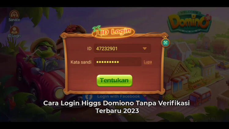 cara login higgs domino tanpa kode verifikasi 2