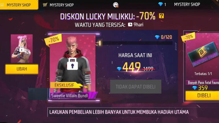 Mystery Shop FF Februari 2023 Segera Rilis, Ini Dia Bundlenya!