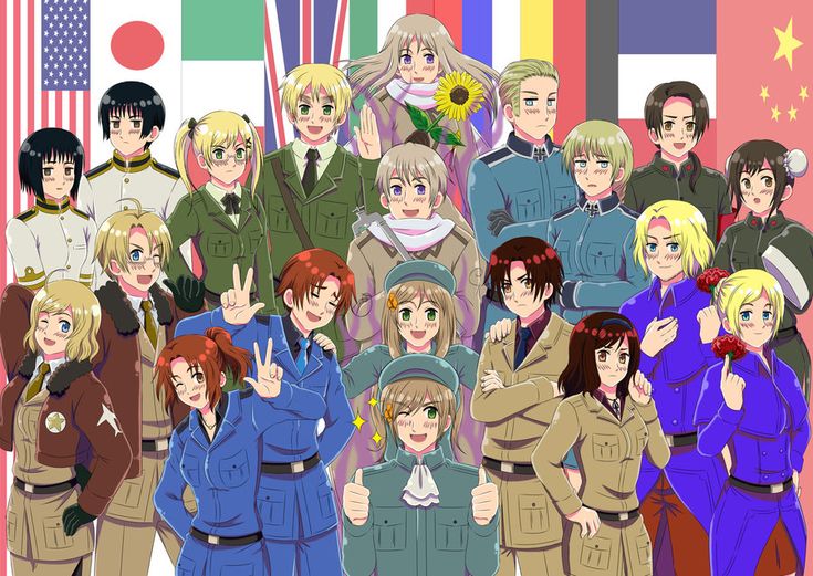 Axis Powers: Hetalia | Anime yang dilarang tayang dibeberapa negara