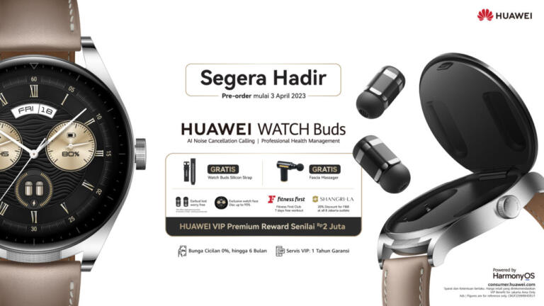 HUAWEI Akan Hadirkan HUAWEI Watch Buds Pada Awal Bulan April 2023 Mendatang 8 HUAWEI Akan Hadirkan HUAWEI Watch Buds Pada Awal Bulan April 2023 Mendatang