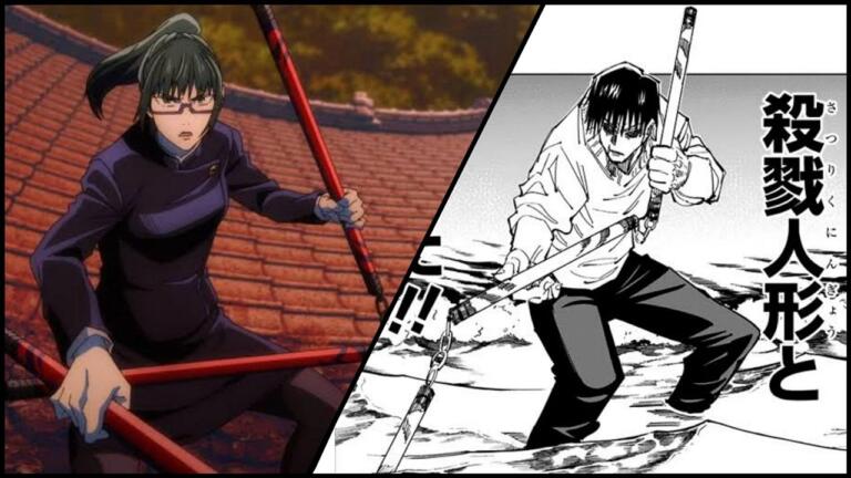 Sama-sama Kuat, Inilah 6 Persamaan Antara Maki Zenin Dengan Toji Fushiguro 9 Sama-sama Kuat, Inilah 6 Persamaan Antara Maki Zenin Dengan Toji Fushiguro