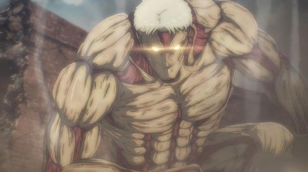Kekuatan-monster | kesamaan Attack on Titan dengan Naruto