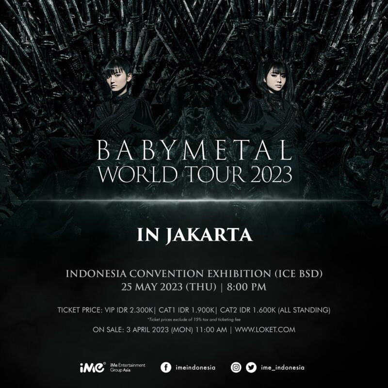 Konser BABYMETAL di Jakarta 2023 | iME Indonesia