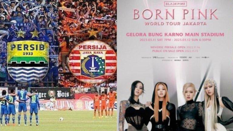 Imbas Dahulukan Konser, Suporter Sepakbola Kecam BLACKPINK Di Instagram