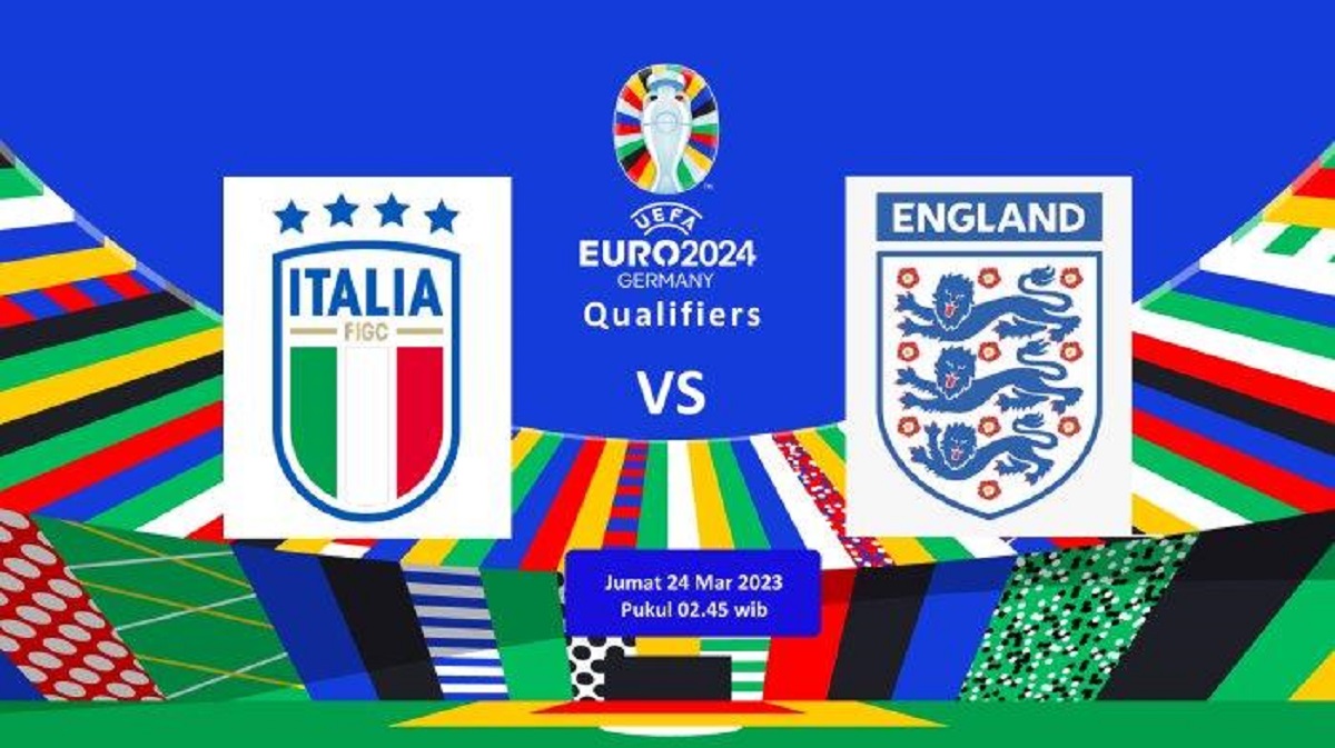 Link Live Streaming Italia vs Inggris, Pertandingan Jeda Internasional Terseru Besok Sahur