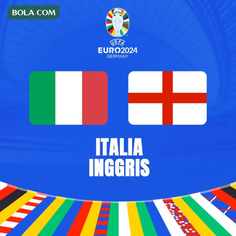 Link nonton Italia vs Inggris | Bola