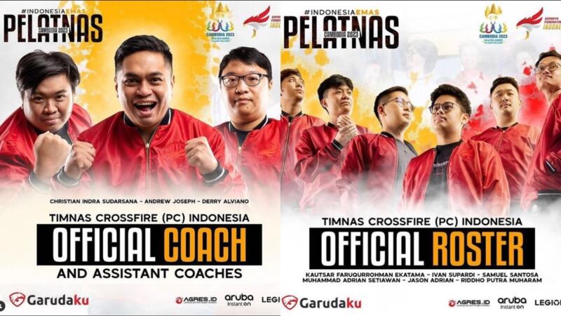 Roster Timnas CrossFire Sea Games 2023 Kamboja