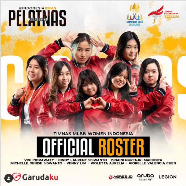 roster timnas mobile legends indonesia sea games 2023