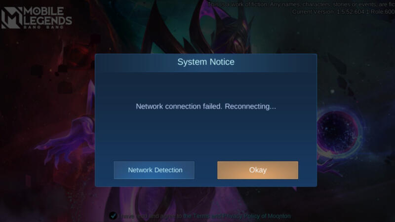 cara mengatasi mobile legends tidak bisa login 3