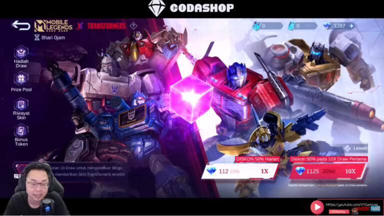 Bocoran Event Mobile Legends x Transformers 2023, Rilis Kapan?