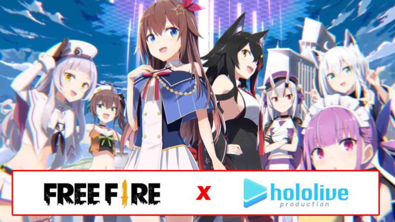 free fire x hololive 1
