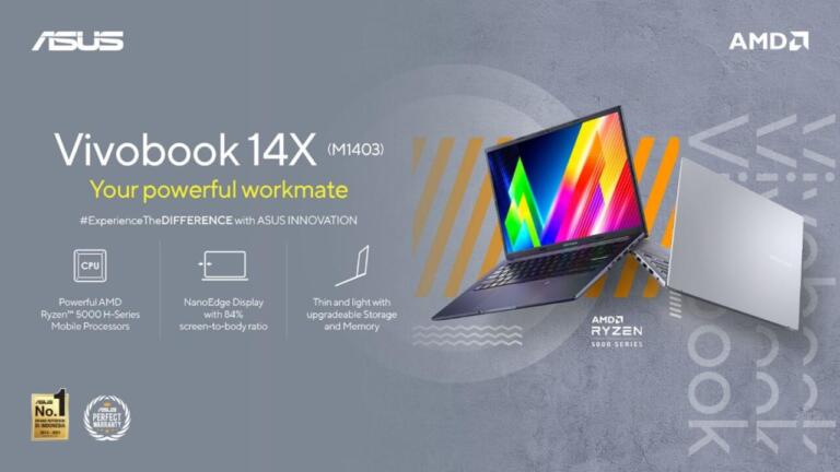 ASUS Hadirkan Vivobook 14X, Laptop AMD Ryzen H-Series yang Terjangkau 12 ASUS Hadirkan Vivobook 14X, Laptop AMD Ryzen H-Series yang Terjangkau