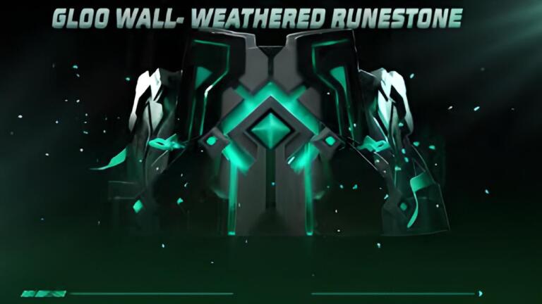 Cara mendapatkan Gloo Wall Weathered Runestone di Free Fire | Garena
