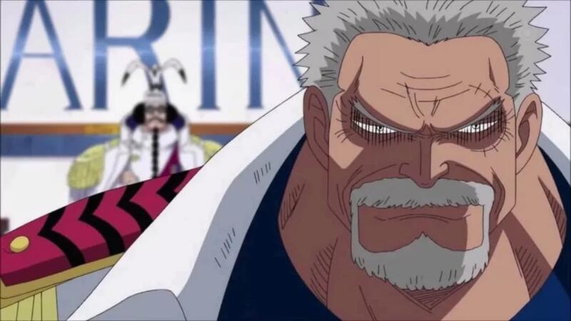 Garp Meratakan Markas Kurohige! Manga One Piece 1080