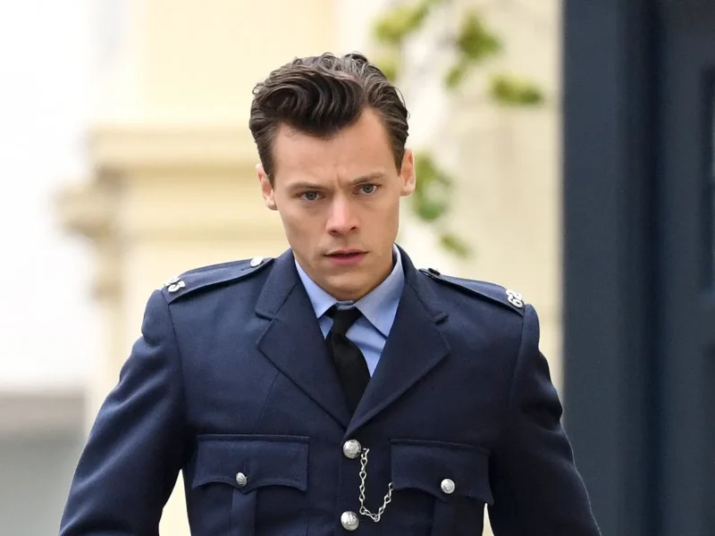 Harry Styles The Policeman (2022) | British GQ