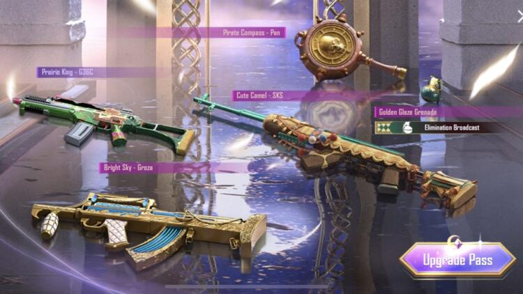 Inilah Daftar Hadiah Pubg Mobile Royale Pass M22