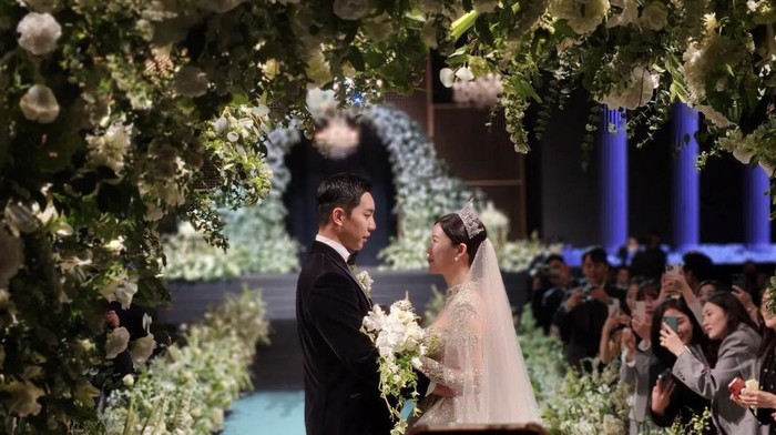 Dokumentasi pernikahan Lee Seung Gi-Lee Da In | detikINET