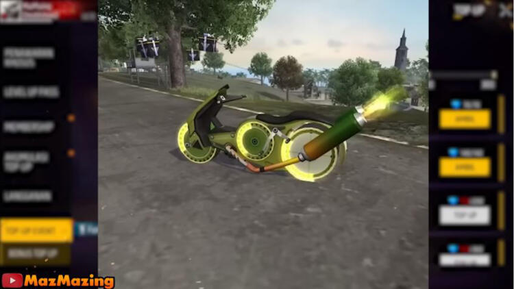 Cara Mendapatkan Skin Motorbike Tipe X Trondol Ff 1