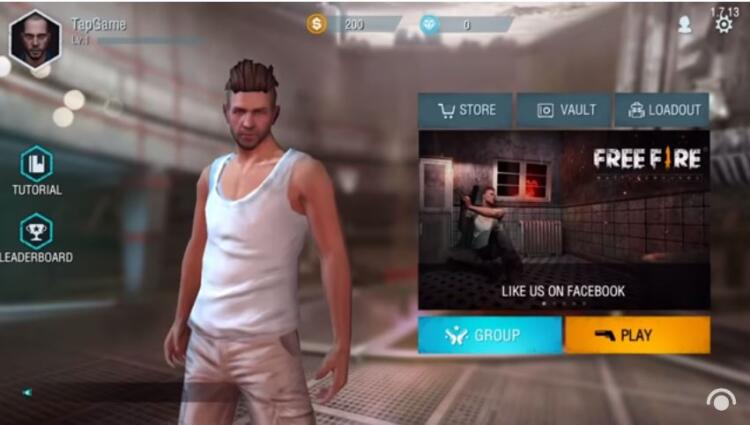 old free fire 2017 offline game