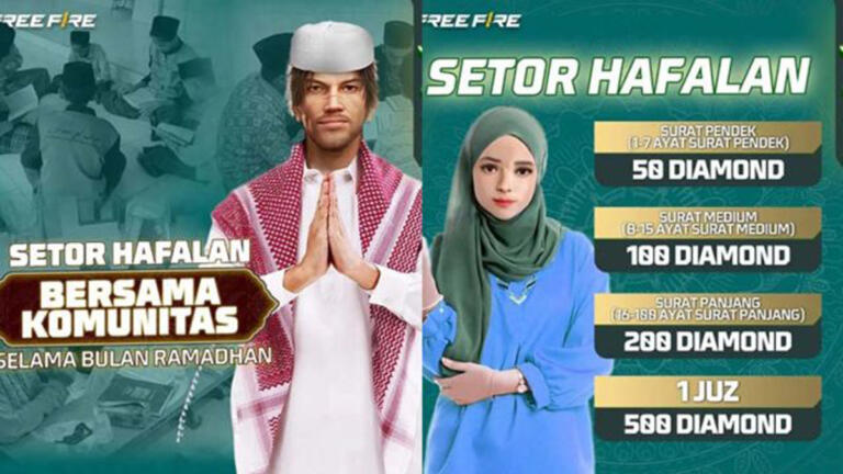Cara Setor Hafalan Free Fire (FF) Agar Dapat Diamond Gratis