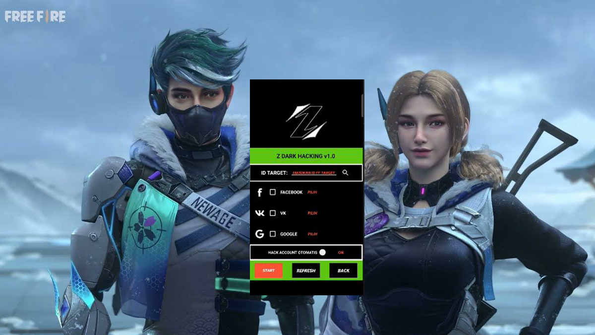 Z Dark 1.0 VIP APK Hack Akun FF Salin ID Gratis Work 2025 1 Z Dark 1.0 2