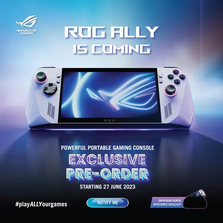  ASUS ROG Ally Indonesia