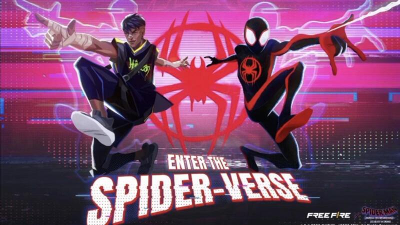 Detail Kolaborasi Free Fire X Spider-man Across The Spider-verse