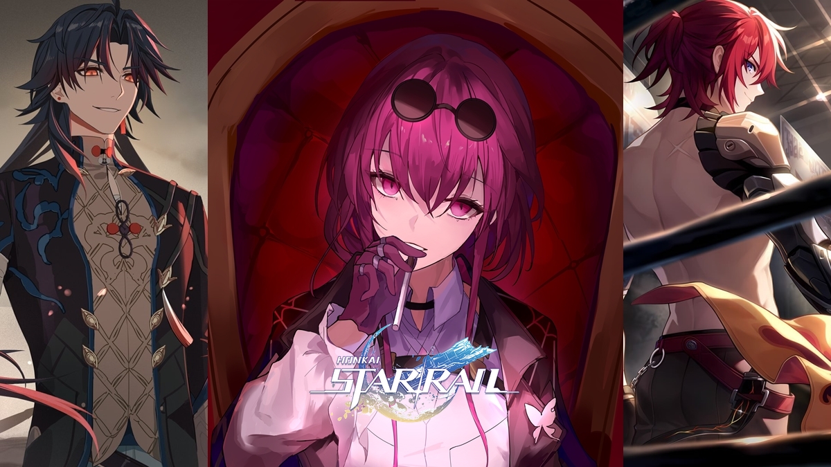 Honkai star rail character pink hair