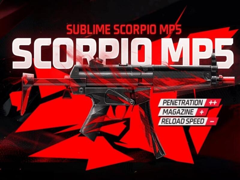 MP5 skin Scorpio Subline | Sportskeeda