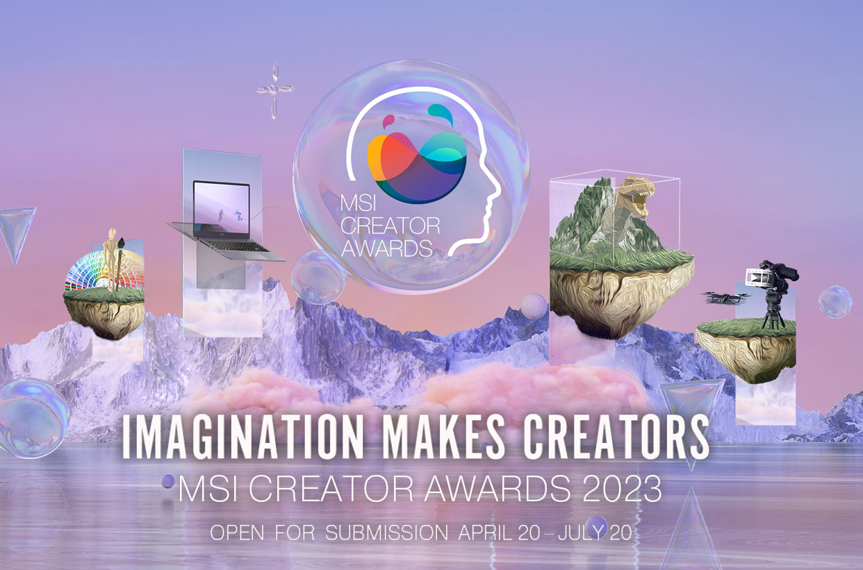 MSI Mengumumkan MSI Creator Awards 2023 bagi para Kreator untuk Bertanding di Panggung Global dan Memenangkan Total Hadiah $70,000